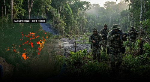 IA e satélites viram arma da PF para apertar cerco ao garimpo ilegal