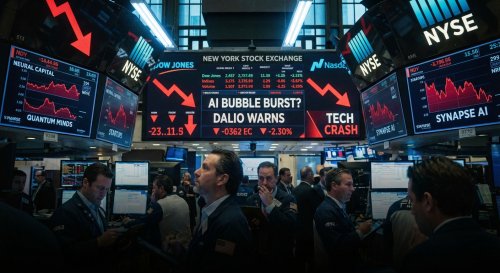 Alerta de Ray Dalio: possível bolha de IA põe Wall Street em modo de cautela