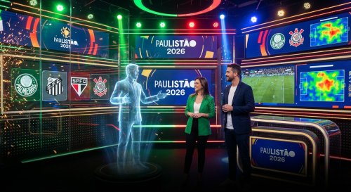 Record lança comentarista de IA para o Paulistão 2026; ‘Toninho da ResenhIA’ estreia neste domingo