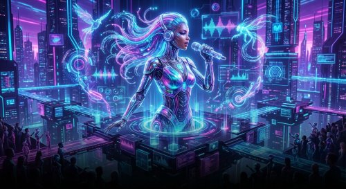 Marani Maru, cantora pop criada por IA por artista de MG, conquista playlists e ouvintes no exterior